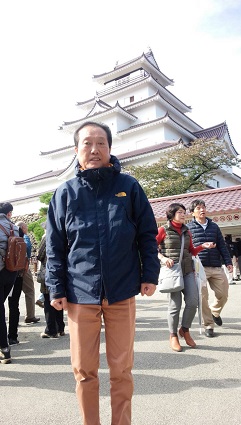 若松城と飯盛山