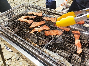 暑い夏にはBBQ^^;